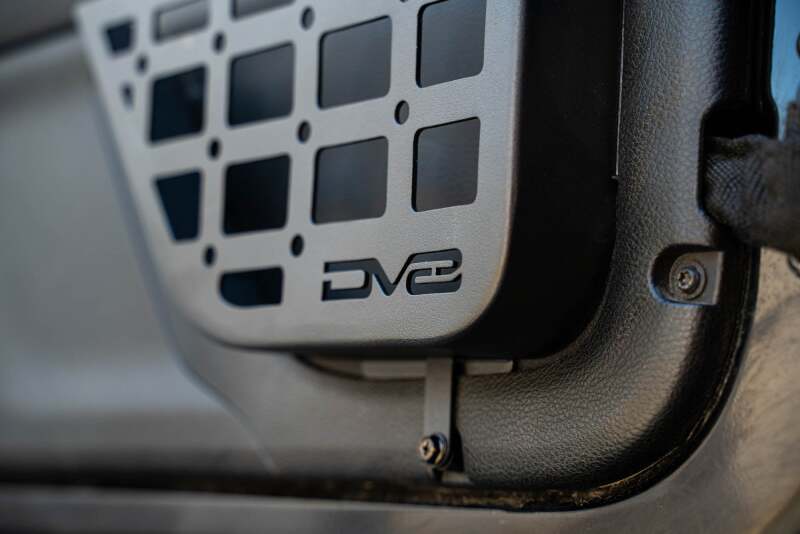 DV8 Offroad 2011-2018 Jeep Wrangler JK Slim Front Door Molle Pockets Exterior Trim DV8 Offroad