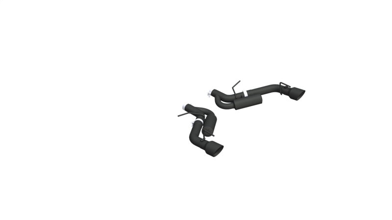 MBRP 16-19 Chevrolet Camaro SS Dual Rear Exit Axle Back w/ 4.5in OD Tips - BLK (Non NPP Models) Axle Back MBRP