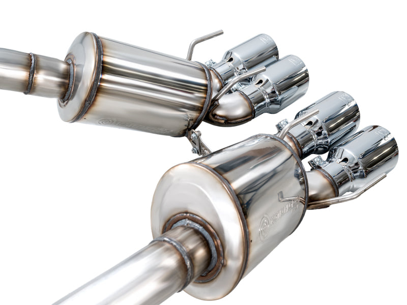 AWE Tuning 09-13 Chevrolet Corvette 6.2L Touring Edition Axle-Back Exhaust w/ Chrome Silver Tips Axle Back AWE Tuning
