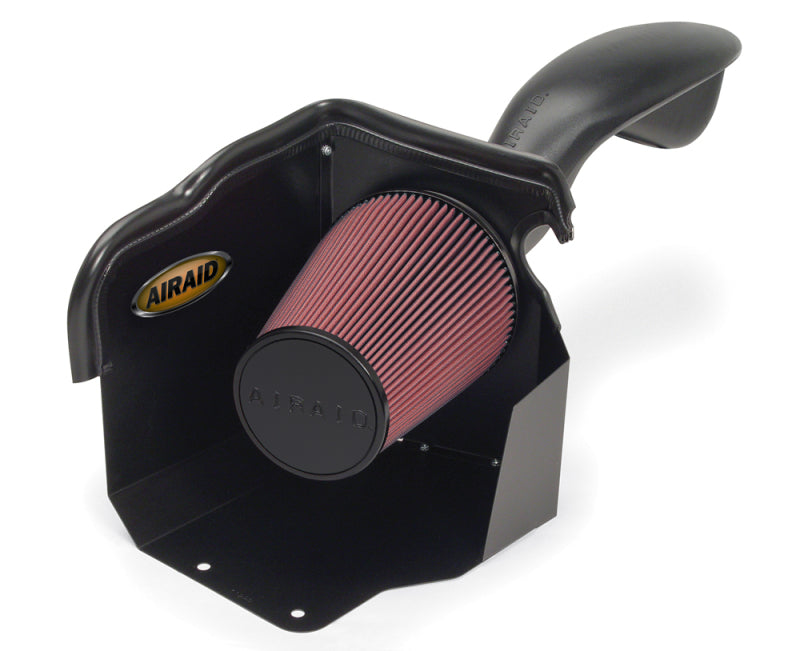 Airaid 05-06 Chevy HD 6.0L CAD Intake System w/ Tube (Oiled / Red Media) Cold Air Intakes Airaid