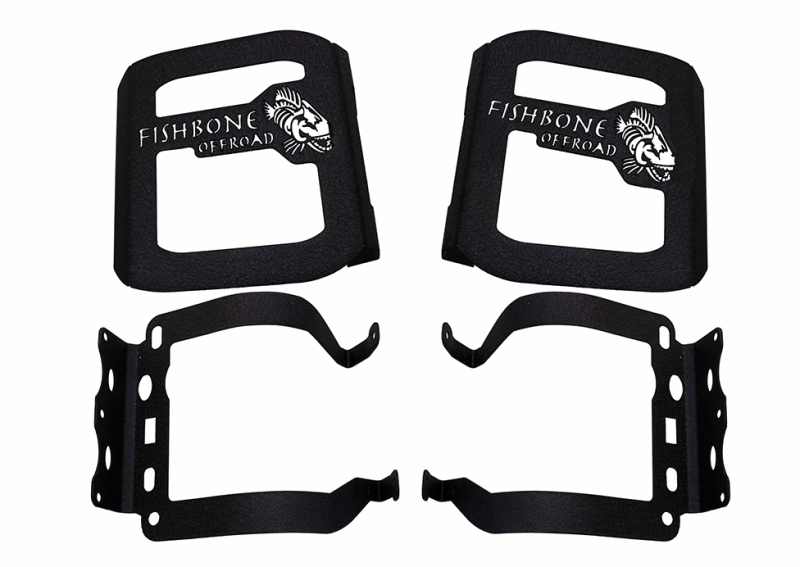 Fishbone Offroad 2018+ Jeep Wrangler JL Tail Light Guards Light Covers and Guards Fishbone Offroad