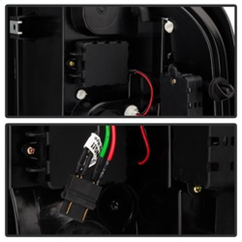 Spyder Chevy Silverado 07-13 LED Tail Lights Blk ALT-YD-CS07-LED-BK Tail Lights SPYDER