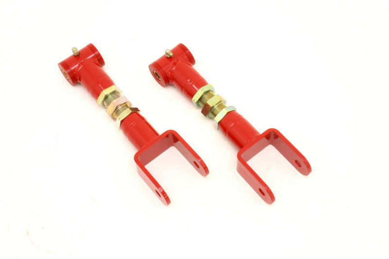BMR 68-72 A-Body Upper Control Arms On-Car Adj. (Polyurethane) - Red Control Arms BMR Suspension