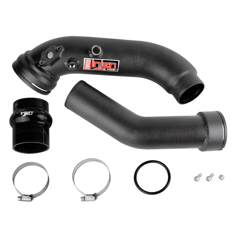 16-20 BMW L6-3.0L/ Turbo/ Twin Turbo/L4-2.0L/ L6-2.5L Wrinkle Black Turbo SES Intercooler Pipes Connecting Pipes Injen