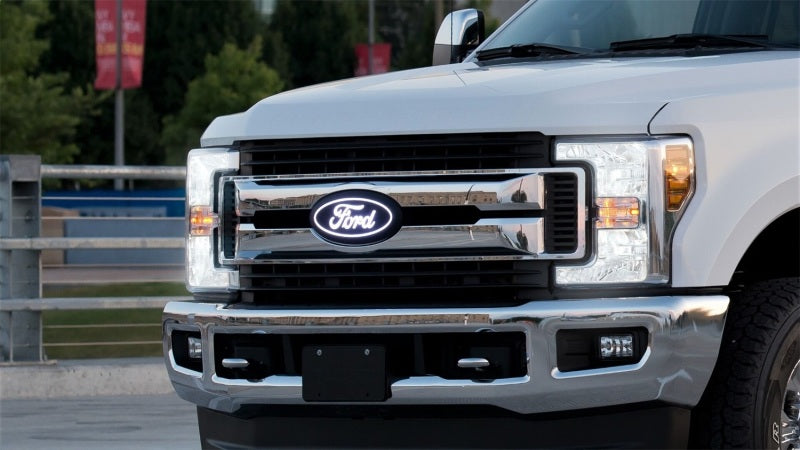 Putco 18-20 Ford F-150 Front Luminix Ford LED Emblem - Fits Honeycomb Grillee Light Bars & Cubes Putco
