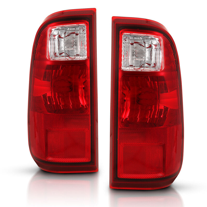 ANZO 2008-2016 Ford F-250 Taillight Red/Clear Lens (OE Replacement) Tail Lights ANZO