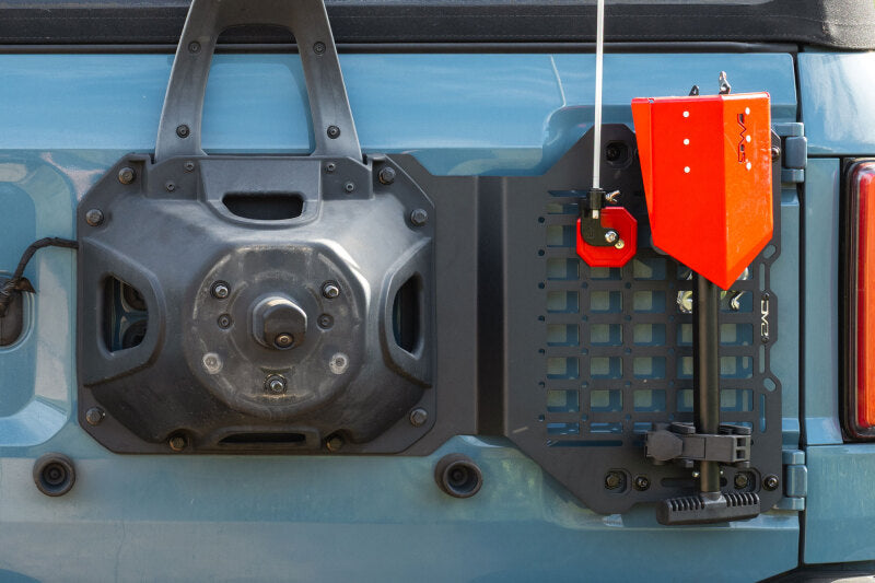 DV8 Offroad 2021-2025 Ford Bronco Tailgate Reinforcement Molle Panel Exterior Trim DV8 Offroad