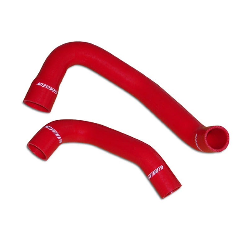 Mishimoto 97-04 Jeep Wrangler 6cyl Red Silicone Hose Kit Hoses Mishimoto