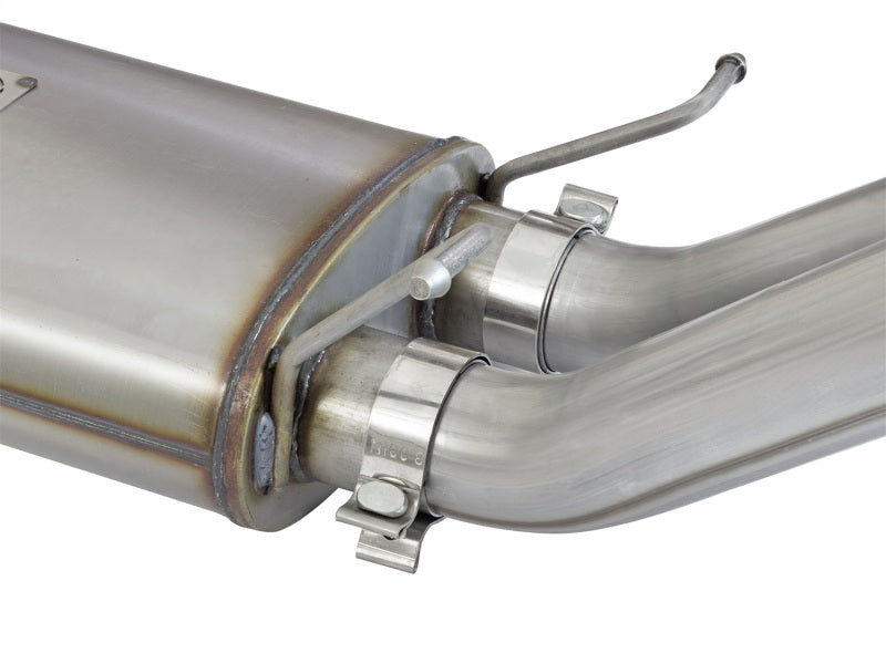 aFe MACH Force-Xp 3in CB SS Dual Exhaust w/Polished Tips 09-16 GM Silverado/Sierra 4.3L/4.8L/5.3L Catback aFe
