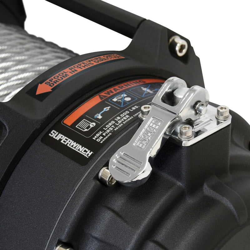Superwinch 18000 LBS 12V DC Wire Rope Tiger Shark Winch Winches Superwinch