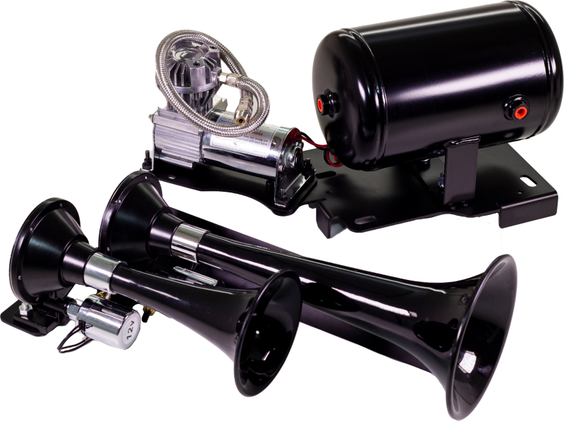 Kleinn 07-18 Chevrolet Silverado Avalanche Onboard Air System w/220 Horns Horns Kleinn Air Horns