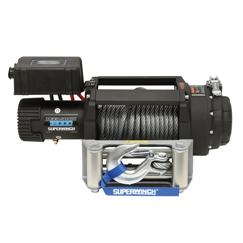 Superwinch 18000 LBS 12V DC Wire Rope Tiger Shark Winch Winches Superwinch