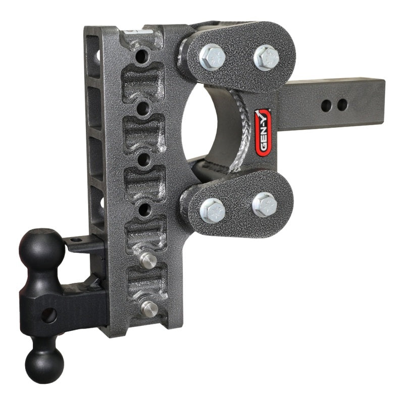 Gen-Y The Boss Torsion-Flex 2in Shank 10in Drop 16K Hitch w/GH-051 Dual-Ball/GH-032 Pintle Lock Hitch Receivers GEN-Y Hitch