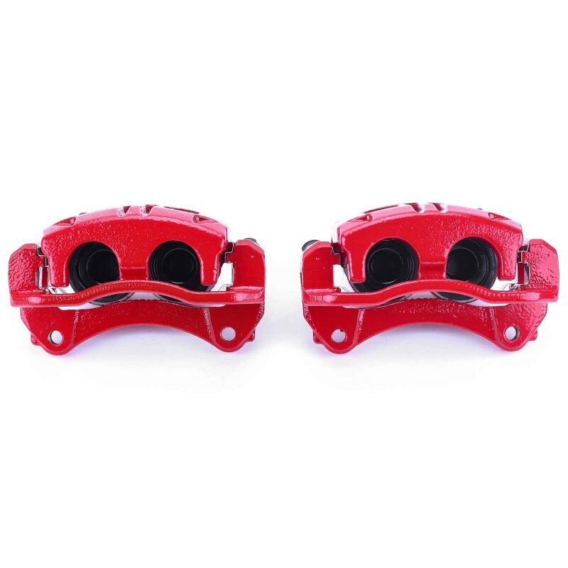 Power Stop 05-06 Chevrolet Equinox Front Red Calipers w/Brackets - Pair Brake Calipers - Perf PowerStop