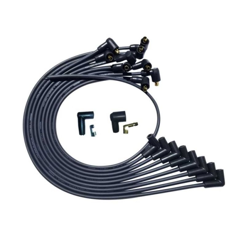 Moroso SBC Over Valve Cover Unsleeved 90 Deg Non-HEI Ultra Spark Plug Wire Set Spark Plug Wire Sets Moroso