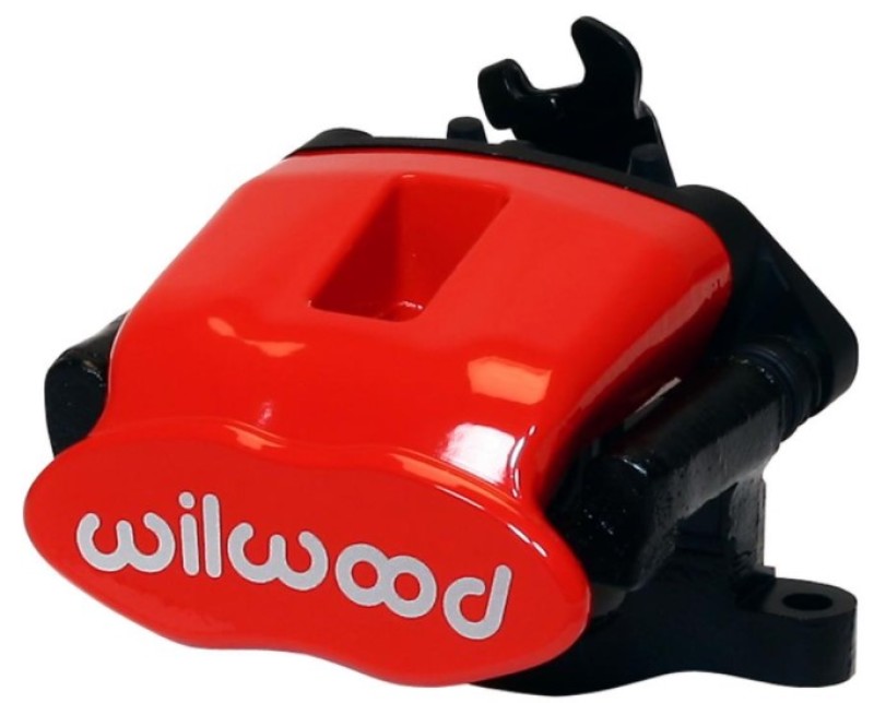 Wilwood Caliper-Combination Parking Brake-L/H-Red 41mm piston .81in Disc Brake Calipers - Perf Wilwood