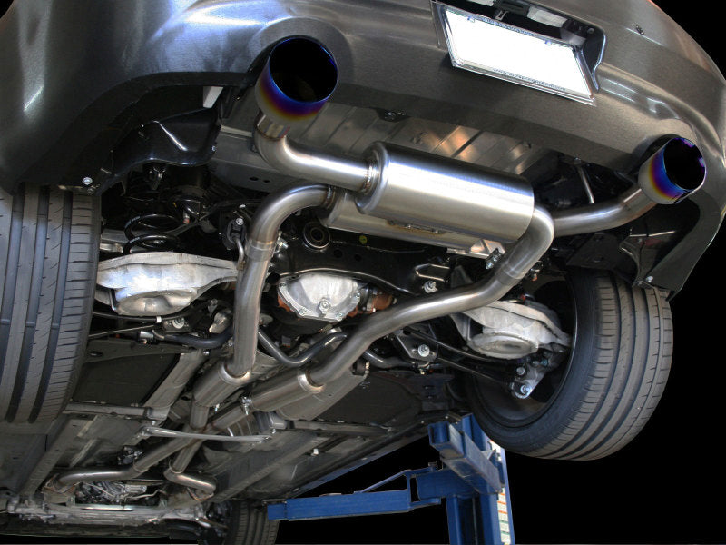 aFe Takeda 2-1/2in 304SS Cat-Back Exhaust Infiniti G37 08-13/Q60 14-15 V6-3.7 w/ Blue Flame Tips Catback aFe