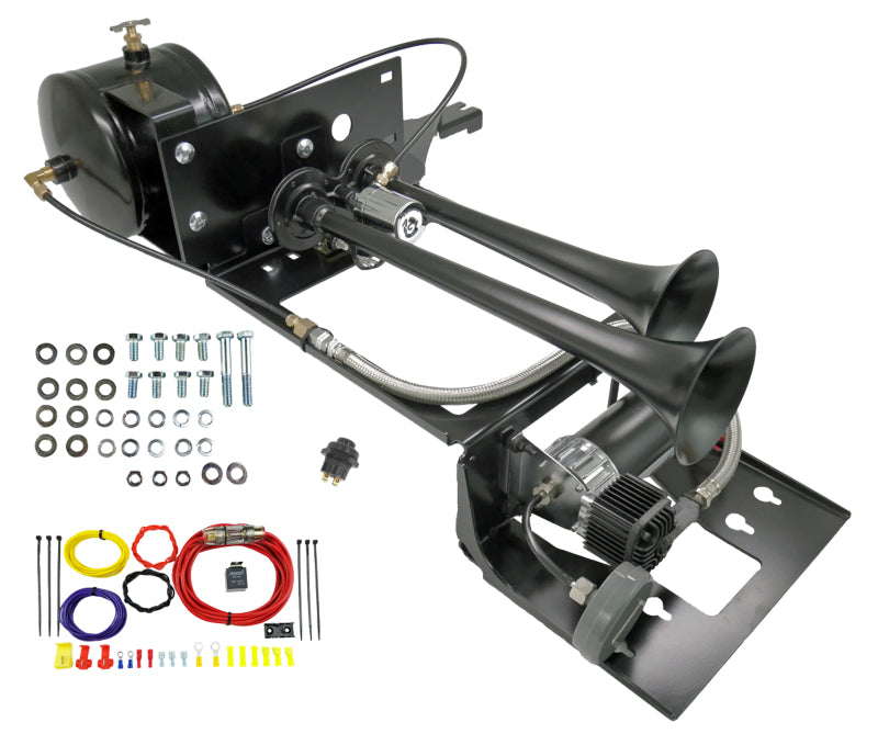Kleinn 97-06 Jeep Wrangler TJ/ LJ Onboard Air System w/ Model 102 Horns Horns Kleinn Air Horns
