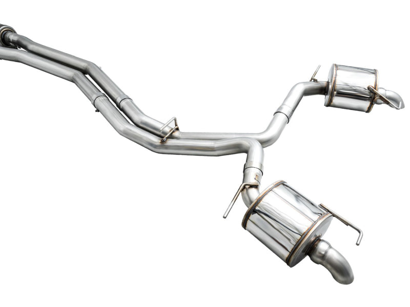AWE Tuning Audi 2019-2023 C8 A6/A7 3.0T Touring Edition Cat-Back Exhaust- Turn Downs Catback AWE Tuning