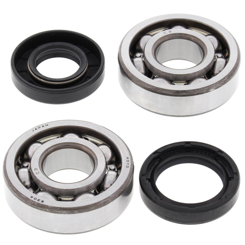 All Balls Racing 74-83 Yamaha DT100 Crank Shaft Bearing Kit Bearings All Balls Racing