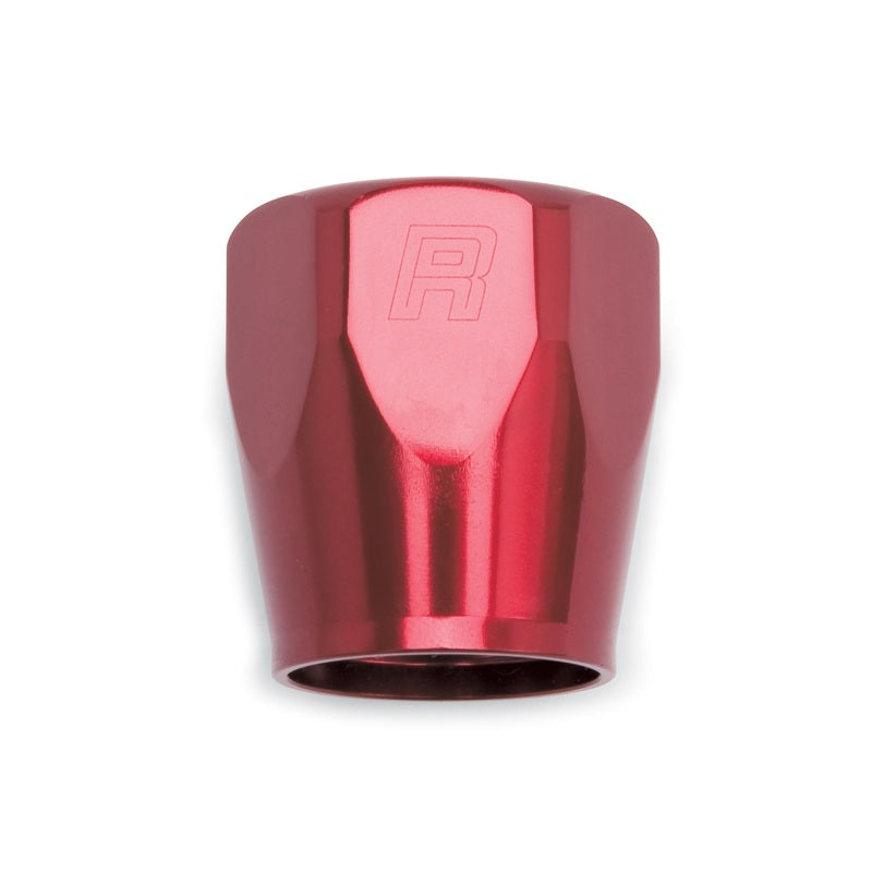 Russell Performance 2-Piece -10 AN Full Flow Swivel Hose End Sockets (Qty 2) - Polished and Red Fittings Russell