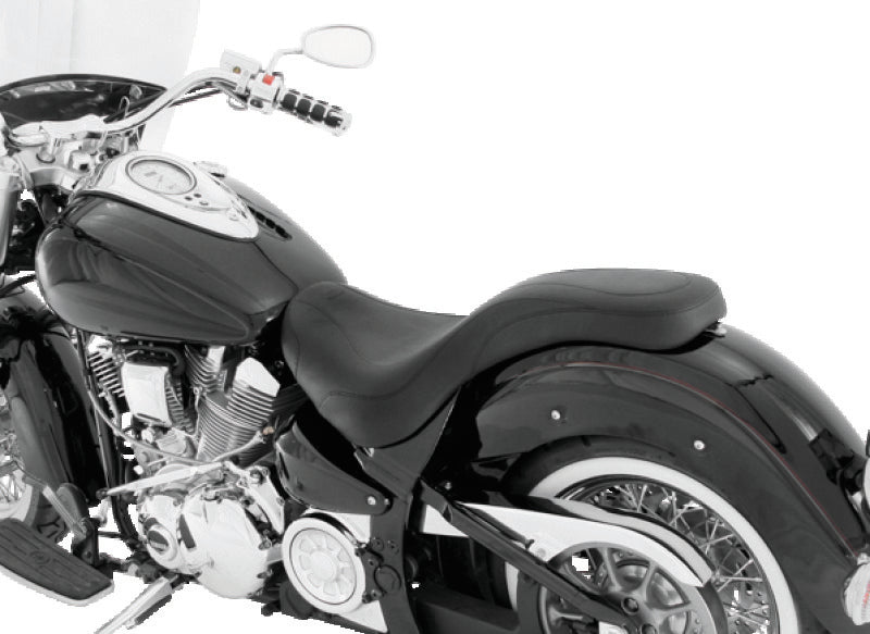 Mustang 99-15 Yamaha Road Star 1600/1700 DayTripper 1PC Seat - Black One-Piece Motorcycle Seats Mustang Motorcycle