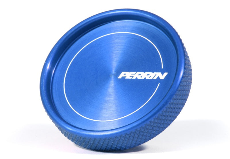 PERRIN 02-25 Subaru Impreza/WRX/STI & 13-25 Crosstrek/BRZ/FR-S/GR86/GR86 Oil Fill Cap - Blue Oil Caps Perrin Performance