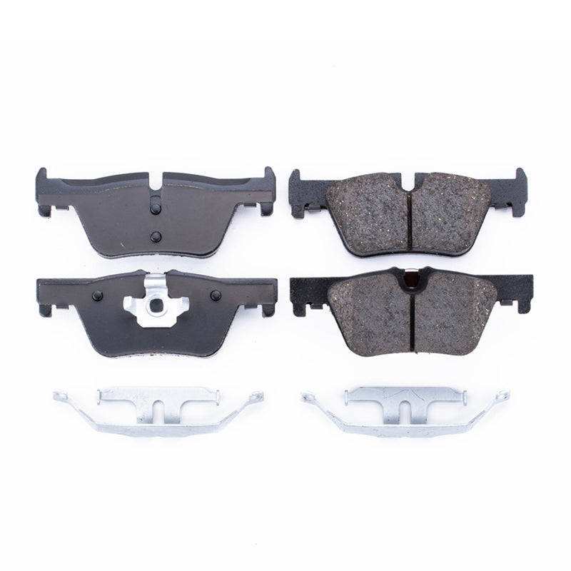 Power Stop 14-16 BMW 228i Rear Z17 Evolution Ceramic Brake Pads w/Hardware Brake Pads - OE PowerStop