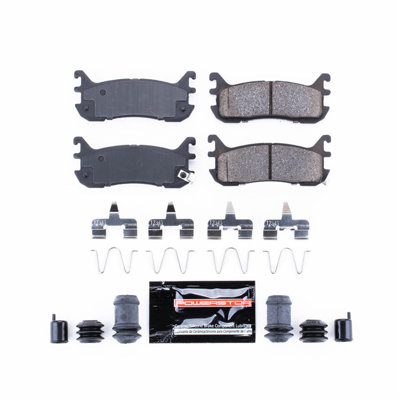 Power Stop 97-03 Ford Escort Rear Z23 Evolution Sport Brake Pads w/Hardware Brake Pads - Performance PowerStop