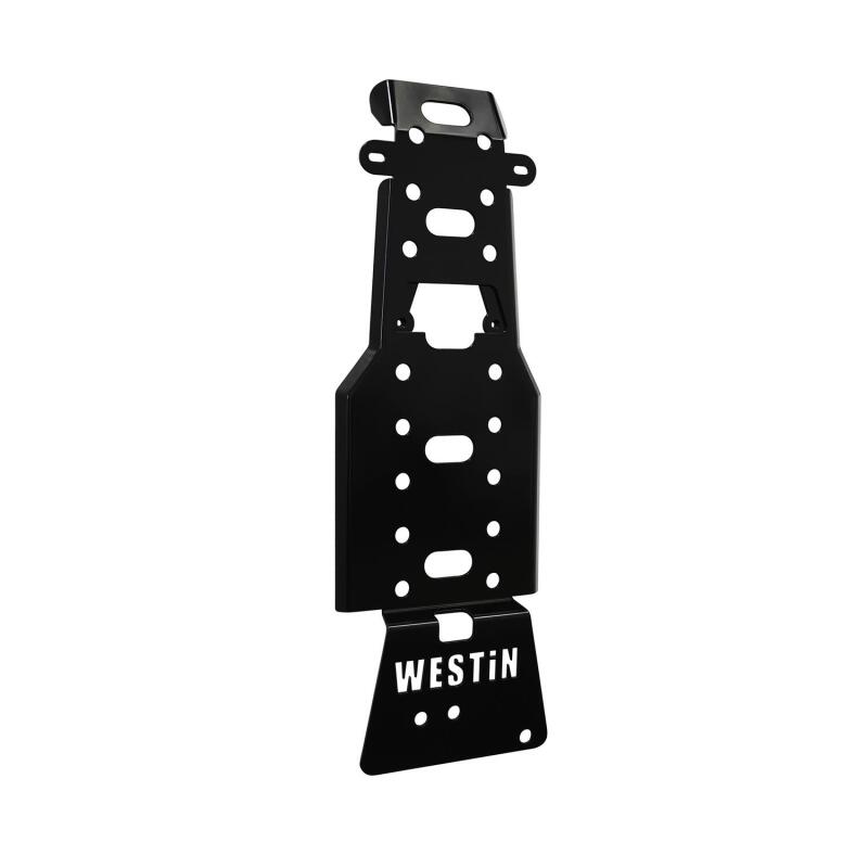 Westin/Snyper 07-11 Jeep Wrangler Transmission Pan Skid Plate - Textured Black Skid Plates Westin