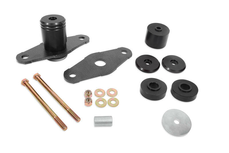 BMR 11-18 Dodge Challenger Motor Mount Solid Bushing Upgrade Kit - Black Anodized Engine Mounts BMR Suspension