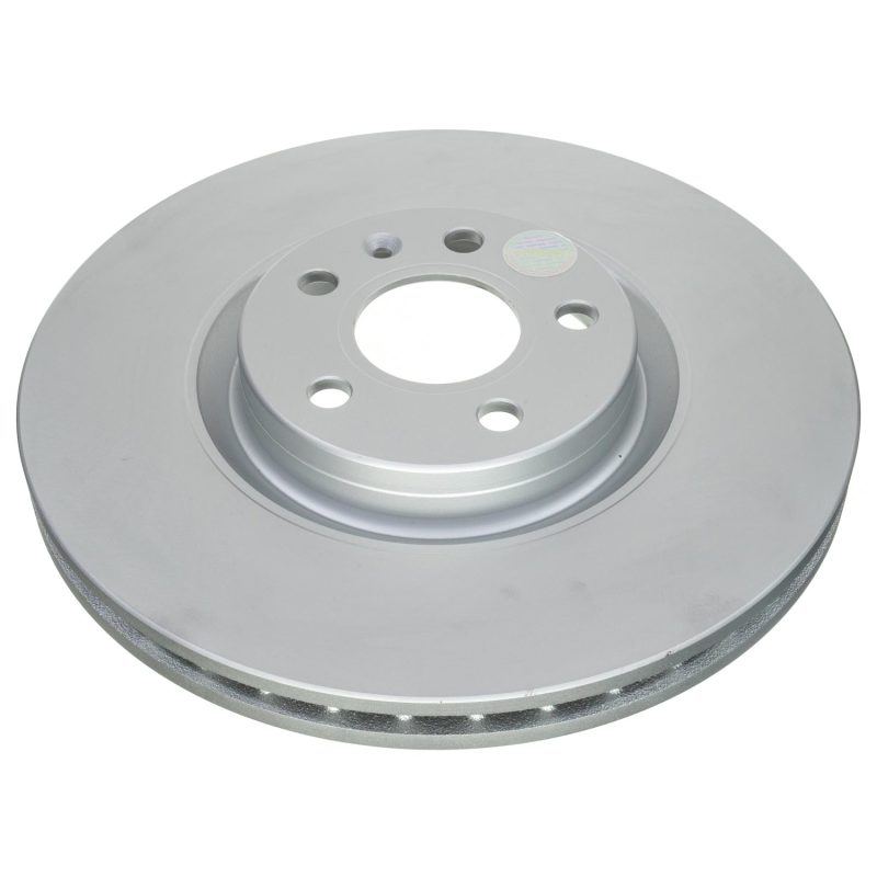 Power Stop 18-22 Volvo XC60 Front Evolution Coated Rotor Brake Rotors - OE - Cryo PowerStop