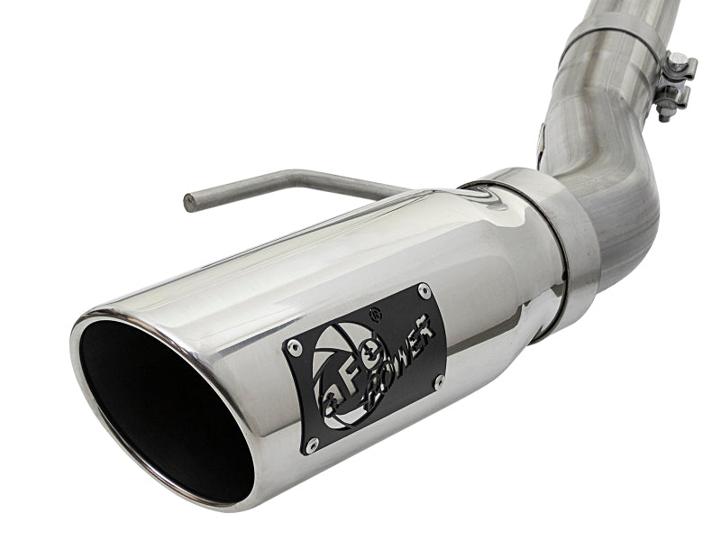 aFe MACHForce XP Exhaust Cat-Back SS-409 2017 Ford F-150 Raptor V6-3.5L (tt) w/ Polished Tips Catback aFe