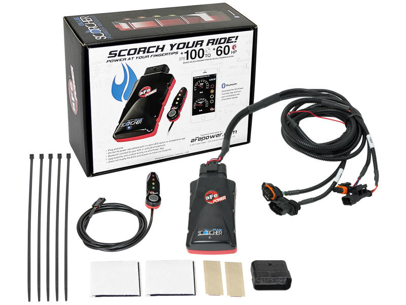 aFe Scorcher Blue Module 15-21 Ford Mustang Ecoboost L4-2.3L (t) In-Line Modules aFe