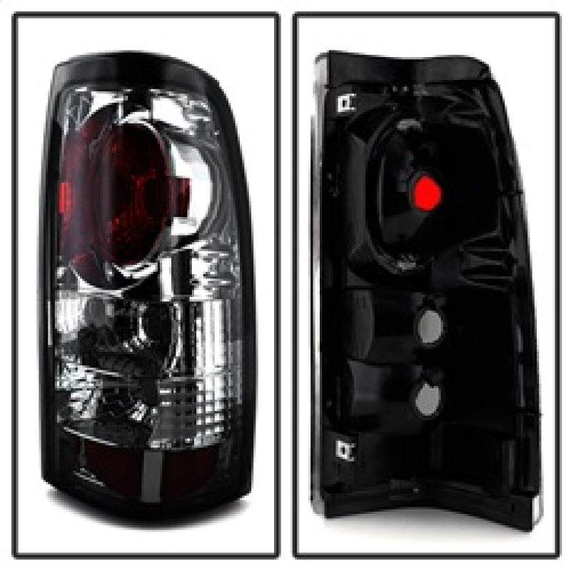 Spyder Chevy Silverado 1500/2500 99-02 (Not Stepside) Euro Style Tail Lights Smke ALT-YD-CS99-SM Tail Lights SPYDER