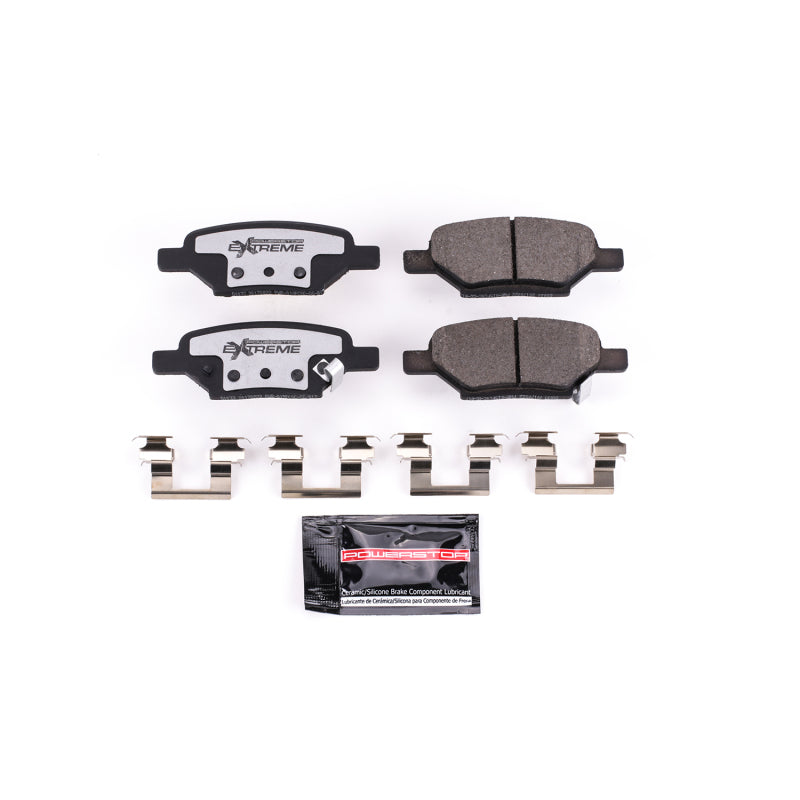 Power Stop 05-08 Chevrolet Cobalt Rear Z26 Extreme Street Brake Pads w/Hardware Brake Pads - Performance PowerStop