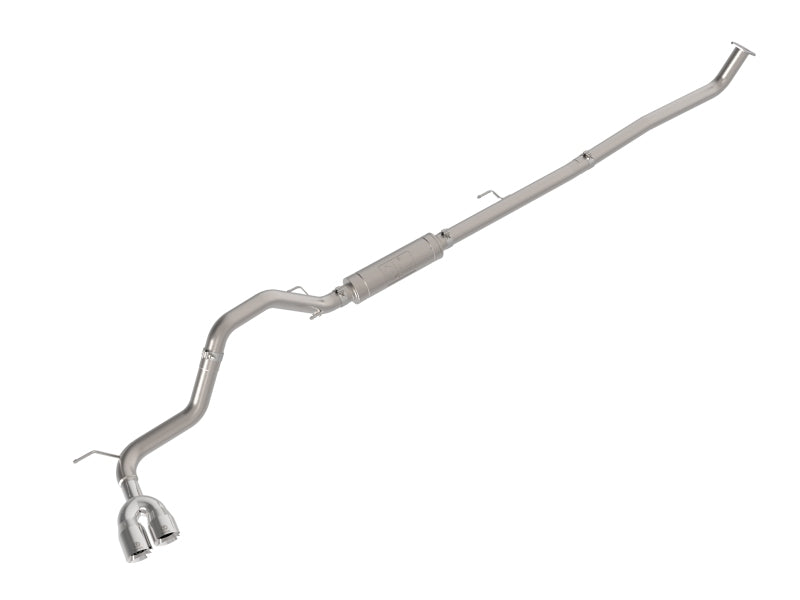 aFe 15-26 Toyota Hilux L4-2.4/2.8L (td) Vulcan Series 3in SS Rear-Side Exit Exhaust w/ Polished Tip Catback aFe