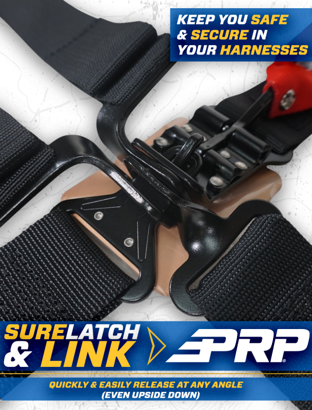 PRP 5.2 Harness - Red Seat Belts & Harnesses PRP Seats