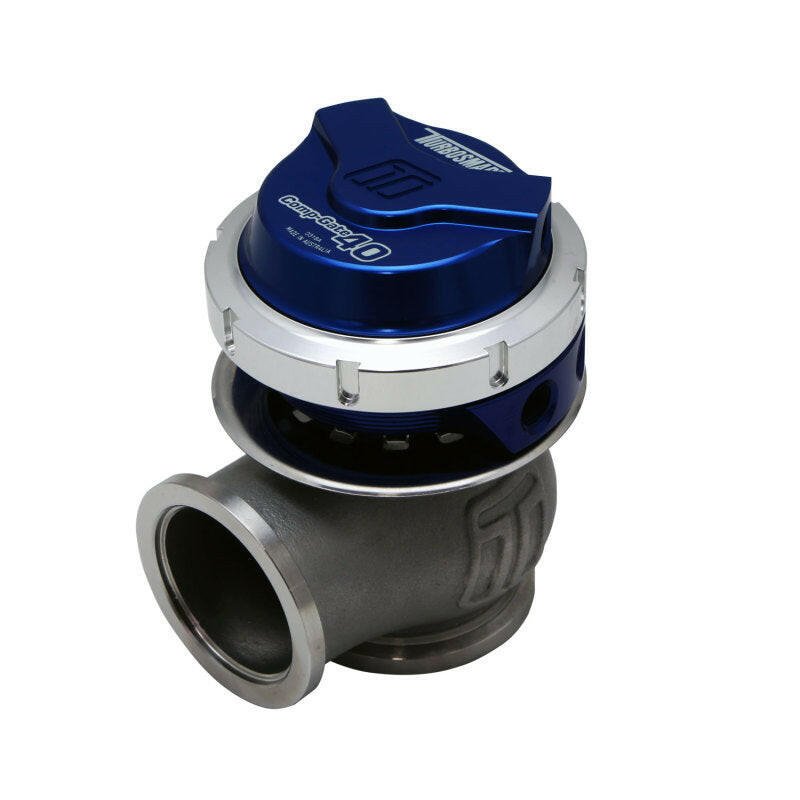 Turbosmart WG40 Gen V Comp-Gate 40mm - 14 PSI Blue Wastegates Turbosmart