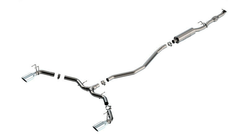 Borla 2023 Integra/22-23 Civic Si 1.5L 4 CYL. MT FWD 4DR 2.50in S-Type Catback Exhaust Catback Borla