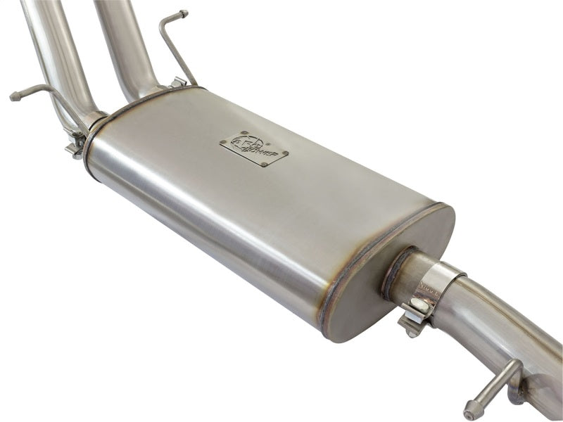 aFe MACH Force-Xp 3in CB SS Dual Exhaust w/Black Tips 09-16 GM Silverado/Sierra 4.3L/4.8L/5.3L Catback aFe
