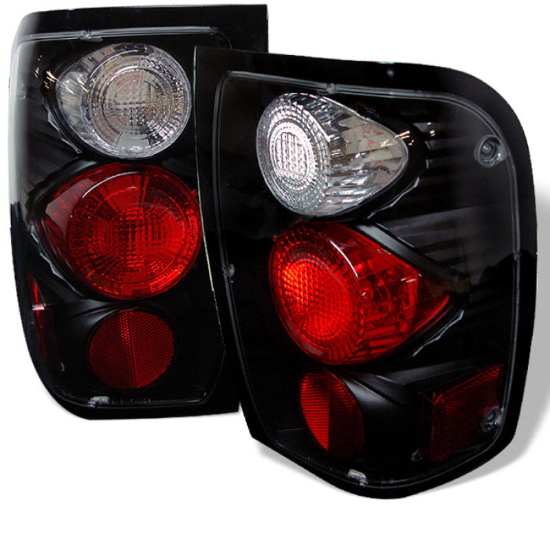 Spyder Ford Ranger 98-00 Euro Style Tail Lights Black ALT-YD-FR98-BK Tail Lights SPYDER