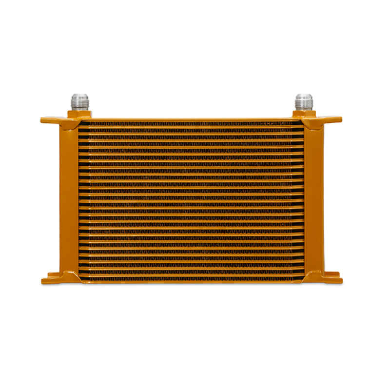 Mishimoto Universal 25-Row Oil Cooler - Gold Oil Coolers Mishimoto