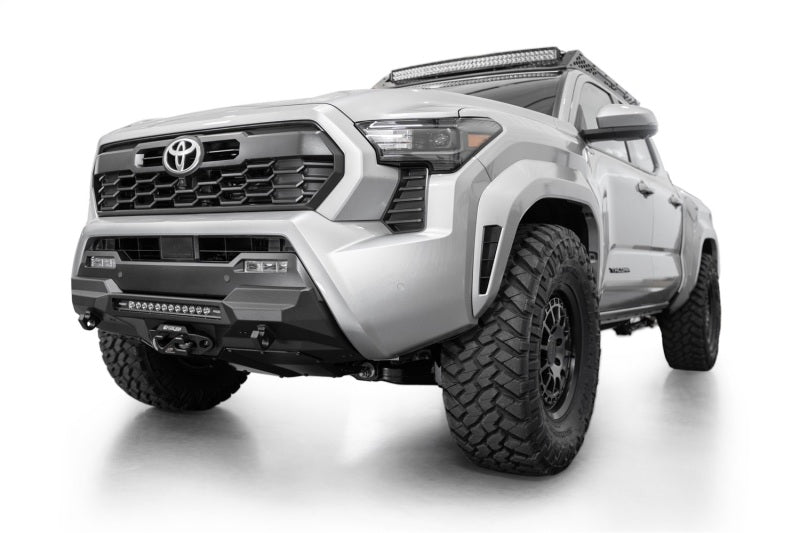 Addictive Desert Designs 2024 Toyota Tacoma Stealth Center Mount Winch Front Bumper Bumpers - Steel Addictive Desert Designs