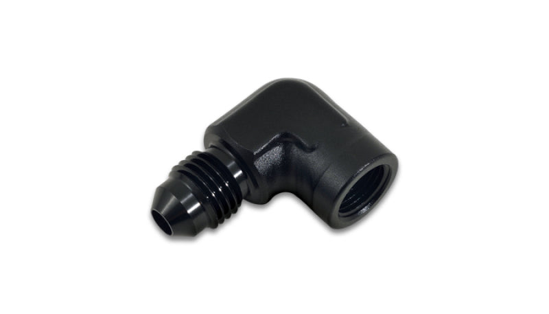 Vibrant -3AN to 1/8in NPT 90 Degree Adapter Fitting Fittings Vibrant