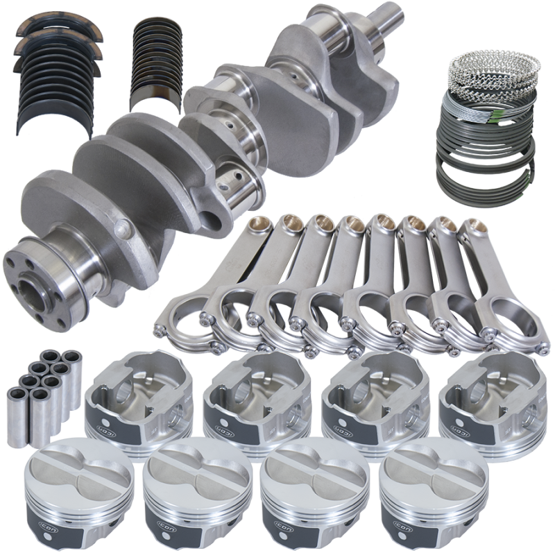 Eagle 4340 Forged 351 Windsor 408 Rotating Assembly Kit (Unbalanced) Rotating Assemblies Eagle