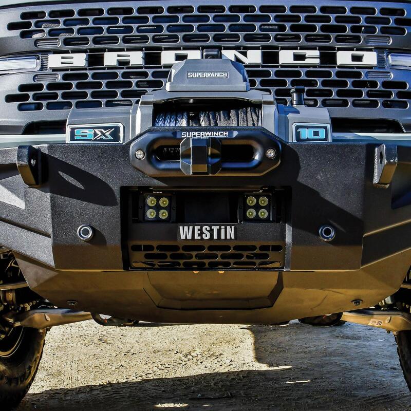 Westin 21-23 Ford Bronco(excl. Bronco Sport) XTS Skid Plate - Textured Black Skid Plates Westin