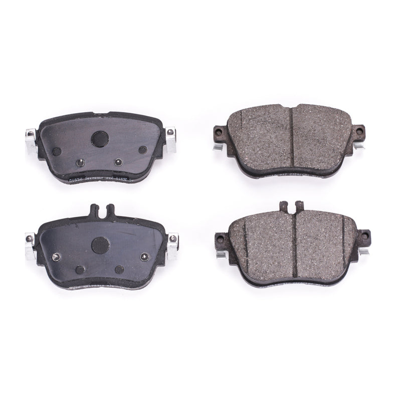 Power Stop 17-19 Mercedes-Benz E300 Rear Z17 Evolution Ceramic Brake Pads w/Hardware Brake Pads - OE PowerStop