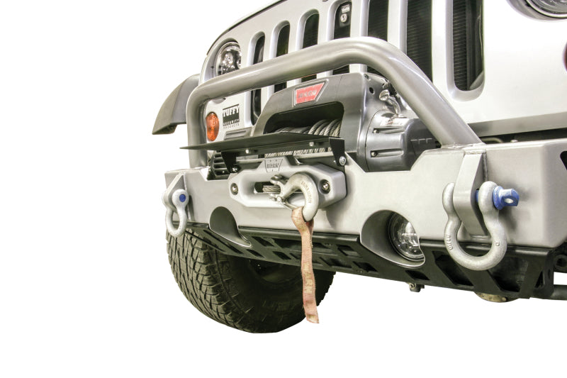 Tuffy Flipup License Plate Holder- Winch W/Hawse- Blk Cargo Organization Tuffy Products