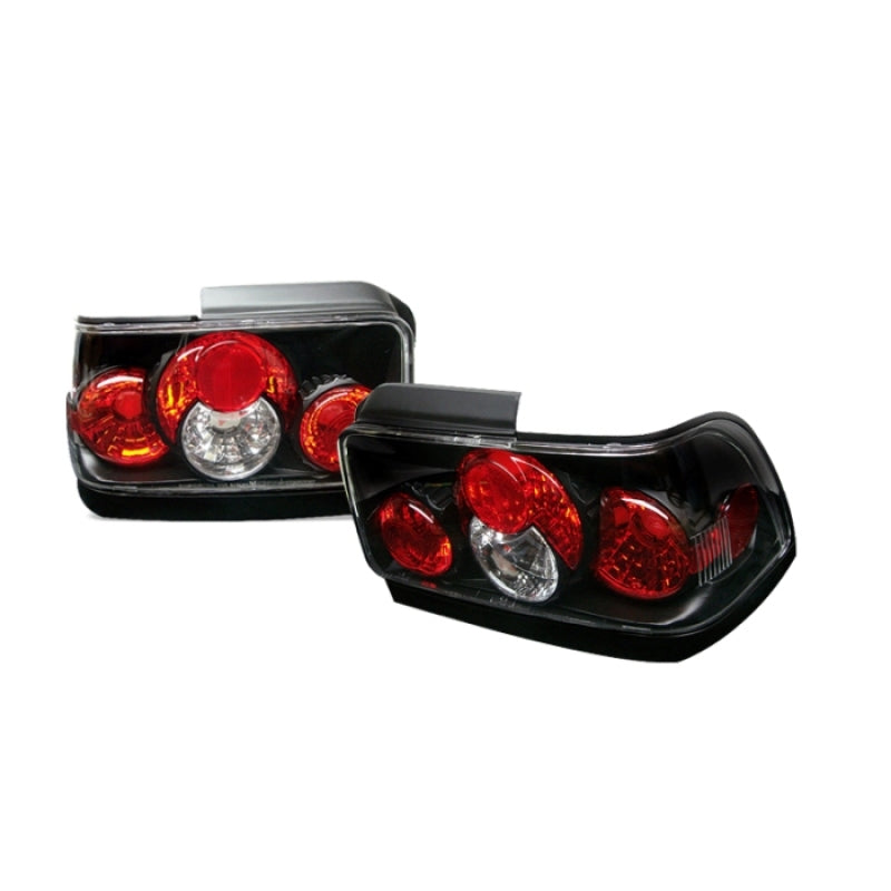 Spyder Toyota Corolla 93-97 Euro Style Tail Lights Black ALT-YD-TC93-BK Tail Lights SPYDER